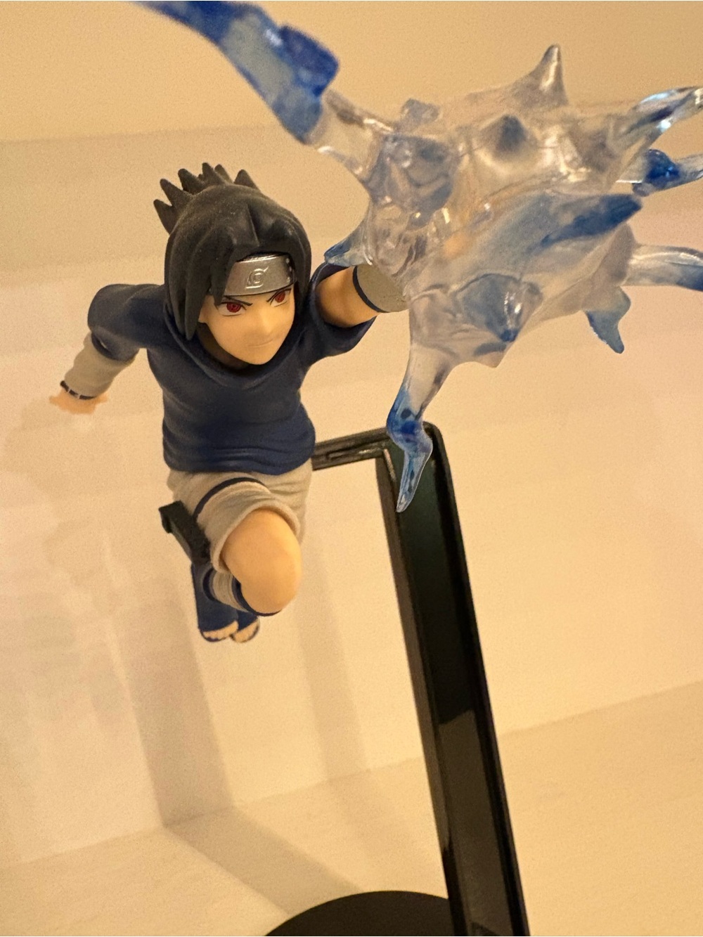 Sasuke Uchiha Action Figure with Blue Energy Effect